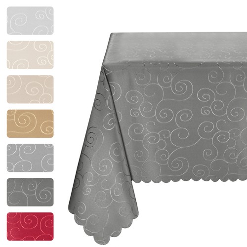 Tischdecke ornamente kreise - tischdecke,