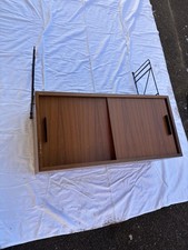 String Regal + Hängeschrank Teak 70er Jahre Mid Century, Original Nisse