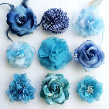 9x HAARBLUME Ansteckblume