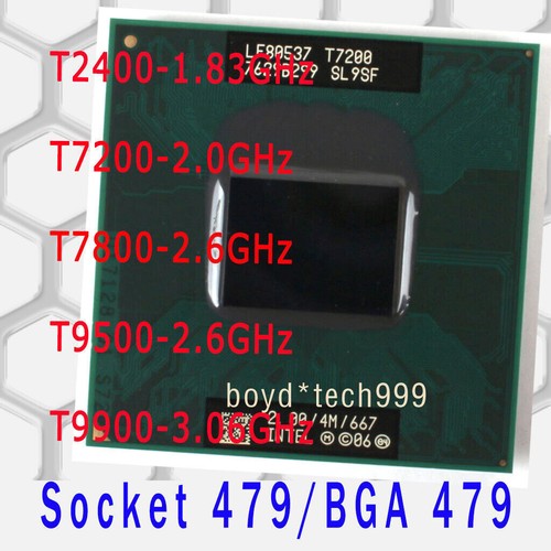 Intel core duo t2400 t7200 - intel,