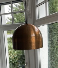 Staff Design Kupfer Pendelleuchte Vintage 1970er Jahre, Modell 5596, Space Age