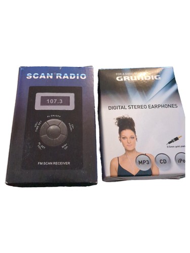 Scan radio receiver - receiver, +