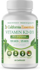 Vitamin K2 + D3 5000 IU w/