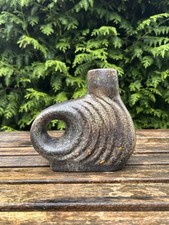 Walter Becht 1961 Vase 156/15  FAT Lava Keramik Brutalismus