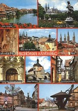 Bamberg Klein Venedig Rosengarten Sankt Michael Bamberger Reiter