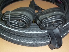 Moped Mofa Reifen Schlauch Set