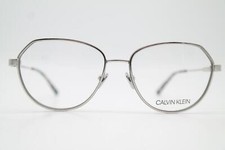 Brille Calvin Klein CK19113 Silber Braun Oval Brillengestell eyeglasses Neu