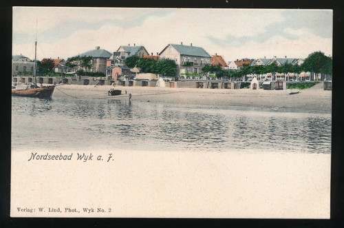 Aus wyk föhr nordseebad - ak,