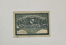 Banknote 2 Millionen Mark