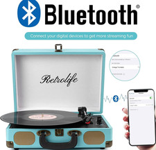 Vinyl Plattenspieler Bluetooth