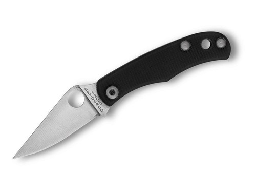 Spyderco bug g10 black - spyderco,