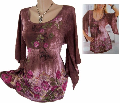 Batik shirt tunika longshirt - t-shirt,