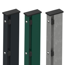Pfosten mit Abdeckleiste