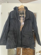 Barbour Jacke Wachsjacke, Blau