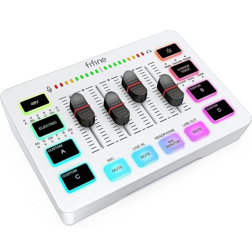 Gaming audio mixer - rgb, pc
