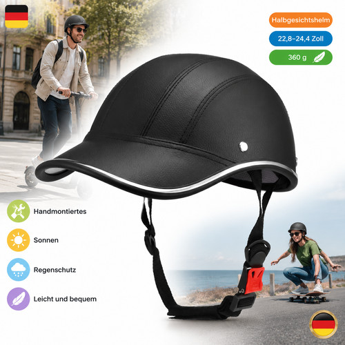 Halbschale baseballkappe form - halbschale, baseballkappe-form