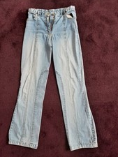 Reithose Jeans hellblau