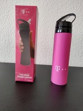 Trinkflasche mit Werbung der