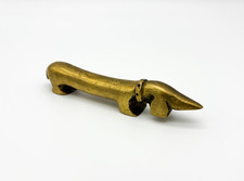 Bronzefigur Dackel Wien