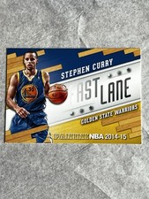 Stephen Curry 2014-15 Panini Fast Lane NBA Trading Card RARE Golden State