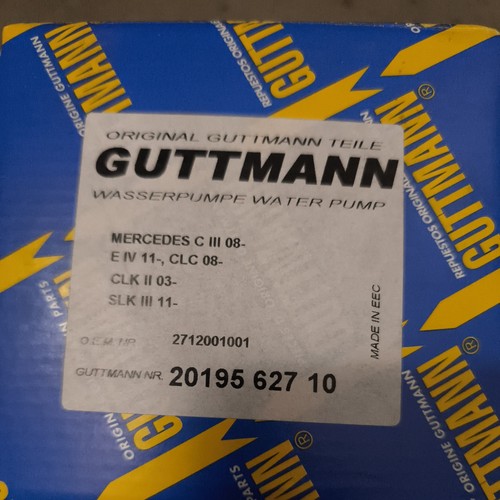 Wasserpumpe guttmann passend - wasserpumpe,