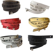 Lederarmband,  Wickelarmband