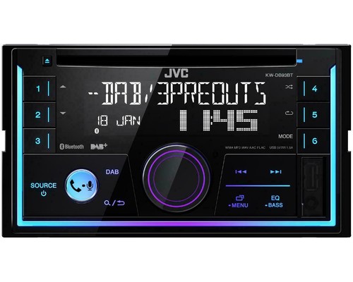 Jvc db93bt doppel - jvc, 2-din