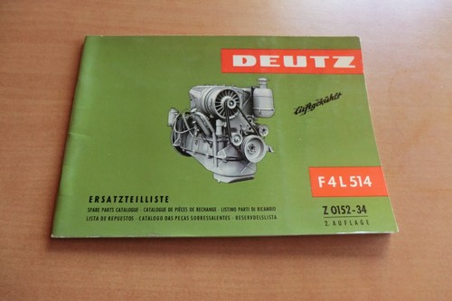 Ersatzteilliste motoren deutz - ersatzteilliste,