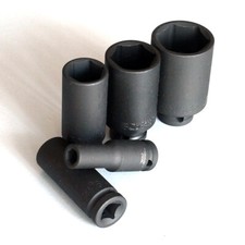 BGS Kraftnuss Sechskant tief Schlagschrauber Antrieb 1/2" Steckschlüssel 8-36mm