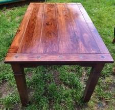 Massivholz Esstisch Cuba 80x80 JYSK Kolonialstil gebraucht