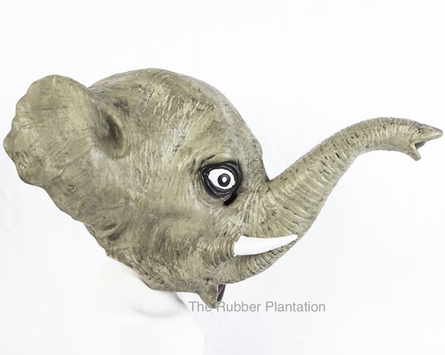Elefant maske vollkopf latex - elefant,