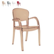 Transparente Stühle mit