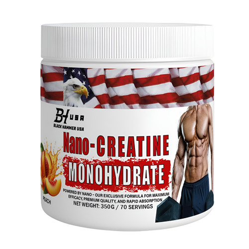 Nano creatine monohydrate 350g - creatine,