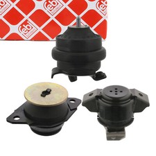 3x febi Motorlager Hydrolager für VW Golf 2 1.8 GTI G60 Passat vorne + hinten