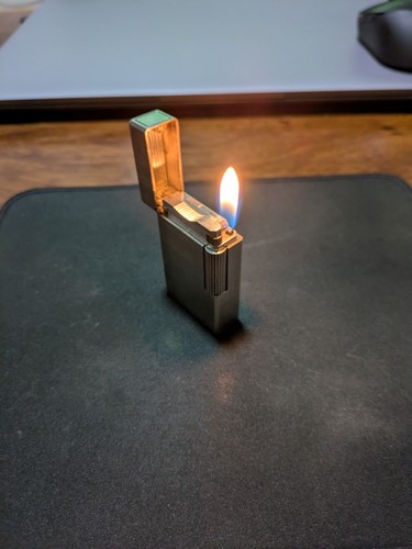Dupont feuerzeug alt silber - dupont,
