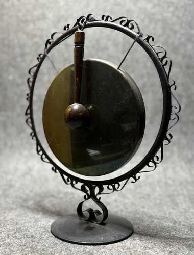 Großer vintage tischgong - großer,