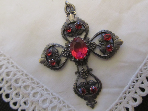 Großes biedermeier kreuz - großes,