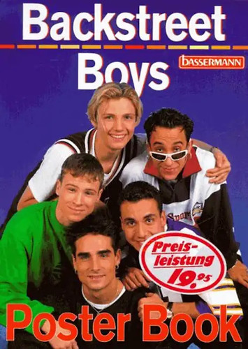 Backstreet boys poster book - backstreet,