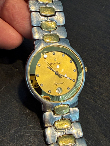 Bulova herrenuhr bicolor - bicolor, swiss