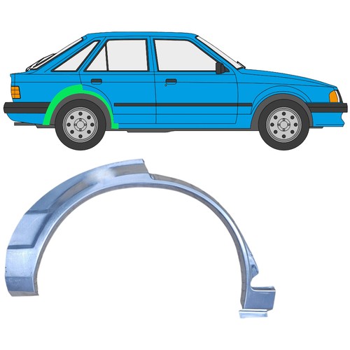 Für ford escort mk3 1980 - für,