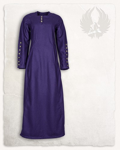 Jovina kleid wolle lila - wolle,