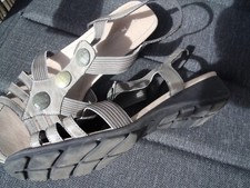 Wow.  Schöne REMONTE Dorndorf Sandalen  ? Größe 45 ? Taupe ? Absatz ? TOP ?