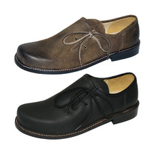 Trachtenschuhe Haferlschuhe Trachten-Schuhe Leder Ledersohle Schnürschuhe Tanzen
