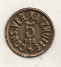 Notgeld pfennig katzhütte - pfennig,