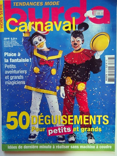 Burda carnaval 637 - carnaval, e