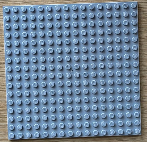 Lego platte 16x16 - platte, hellgrau