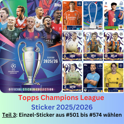 Topps champions league - league, 25/26