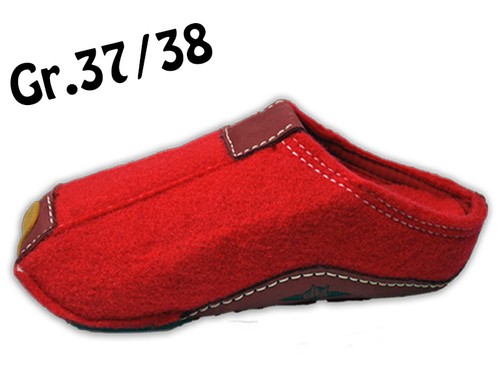 Damen hausschuhe teil leder - hausschuhe,