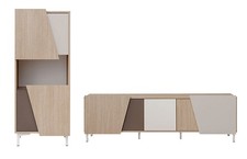 Wohnwand Viste Anbauwand