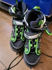 Kids Schlittschuhe verstellbare Gr 33-36 einfache Handhabung gut erhalten